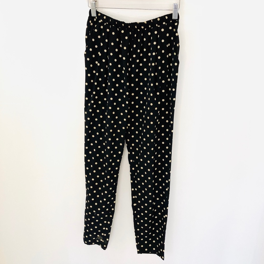New Polka Dot Cropped Trousers